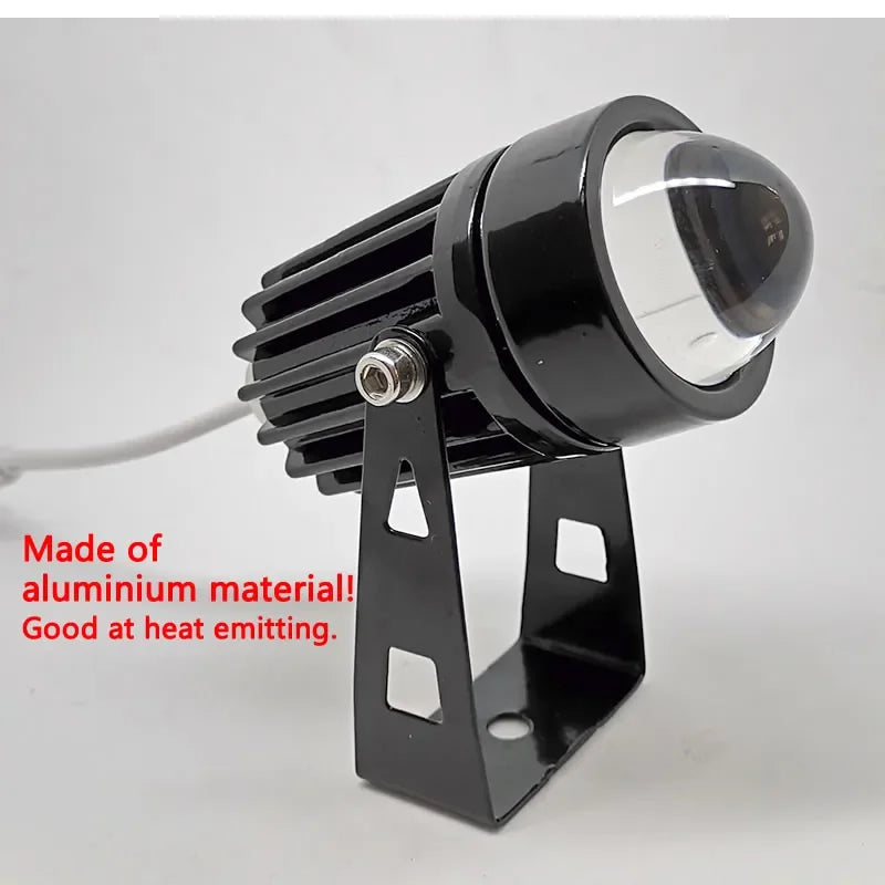 LED de pared para exteriores, iluminación de paisaje de 9W, 12W, 220V, rojo, verde, azul, RGB, IP66, impermeable, luces de un h