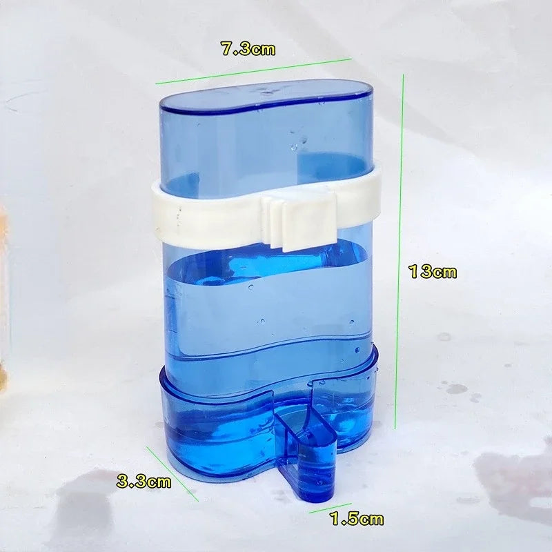 Bird Water Feeder Automatic Bird Waterer Food Feeder Dispenser for Parrot Parakeet Cockatiel Lovebird Cage Accessories