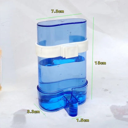 Bird Water Feeder Automatic Bird Waterer Food Feeder Dispenser for Parrot Parakeet Cockatiel Lovebird Cage Accessories