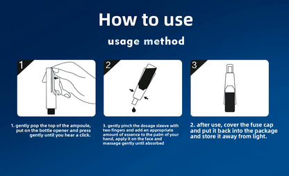 Hyaluronic acid Serum Anti-Aging Moisturizing Shrink Pores Hydrating Whitening Essence For Microneedle Instruments Skin Care