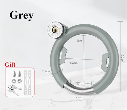 Bicycle Lock Anti-theft Locked Mountain Bike Electric Car Battery Car Locks Circular Lock-On Outdoor Bicycle Lock Accessories