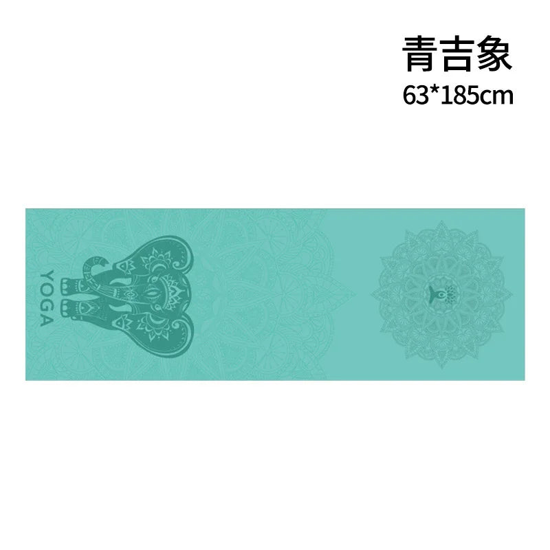 Portable anti-slip Printing Yoga Mat Spread Towels Absorb Sweat Fitness Yoga Towel Yoga Mat Yoga Towel Cooling Towel Ice Towel