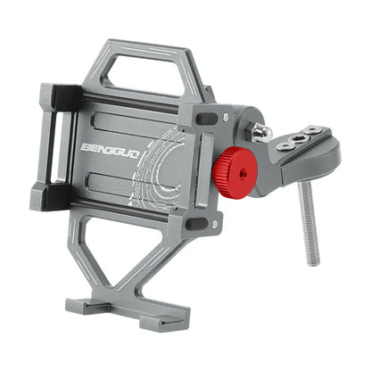 Bicycle Phone Holder Upright Aluminum Alloy Phone Holder Mountain Bike Phone Navigation Holder Phone Holder