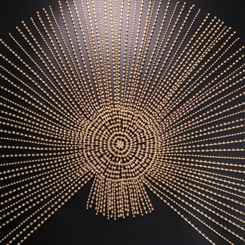 Head Chain Hat for Party Night Club Hair Chain Glittering Headpieces DropShip