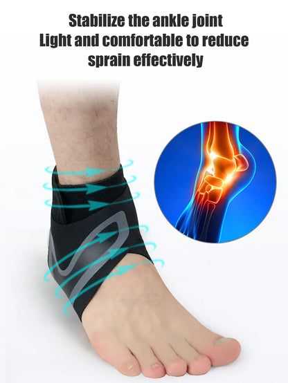1 Piece Of Sports Protective Gear Ankle Sleeve Pressure Resistant Anti Sprain Ankle Socks Outdoor Basketball And Football