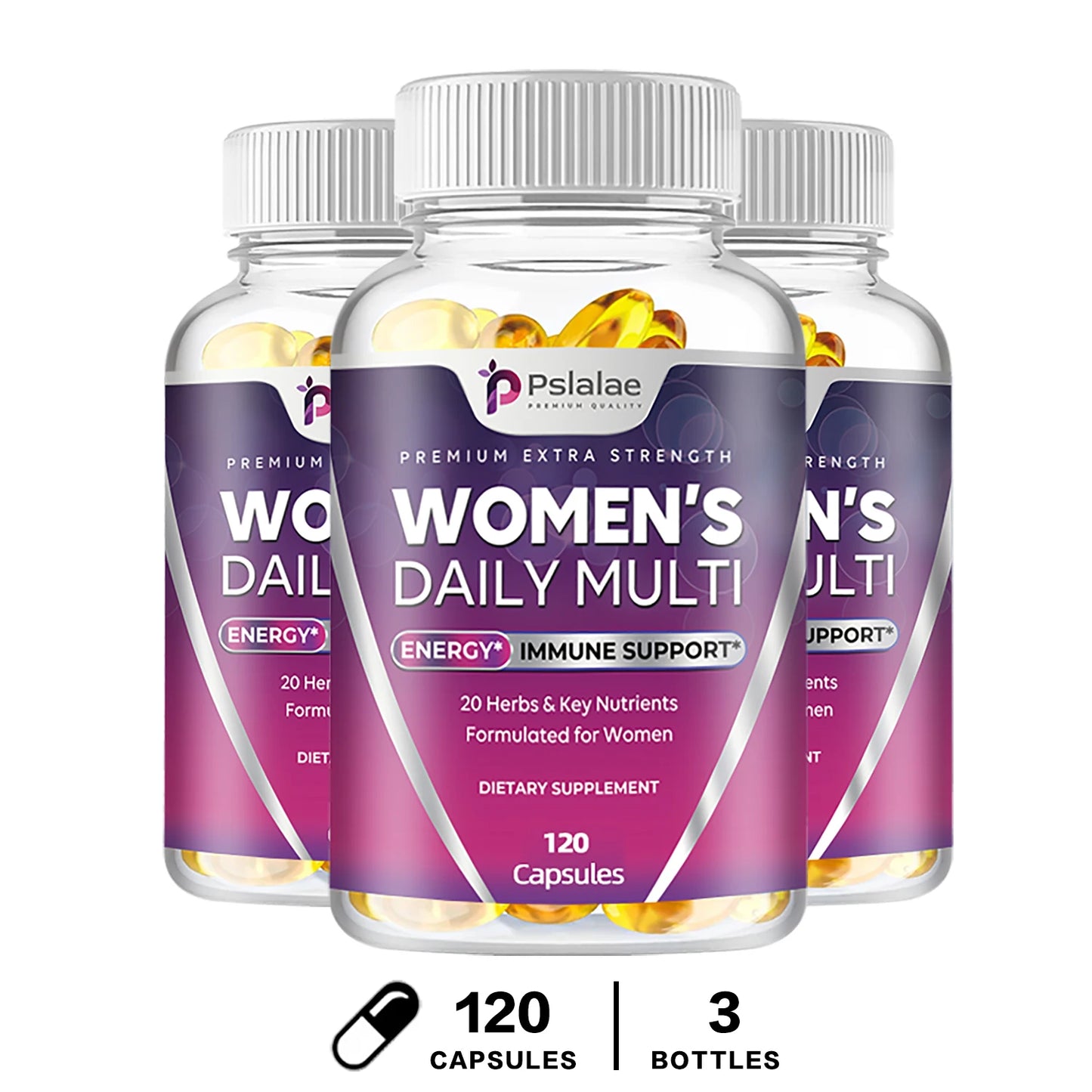 Women's Daily Multi Capsules - Daily Multivitamin To Support Energy and Immune Health