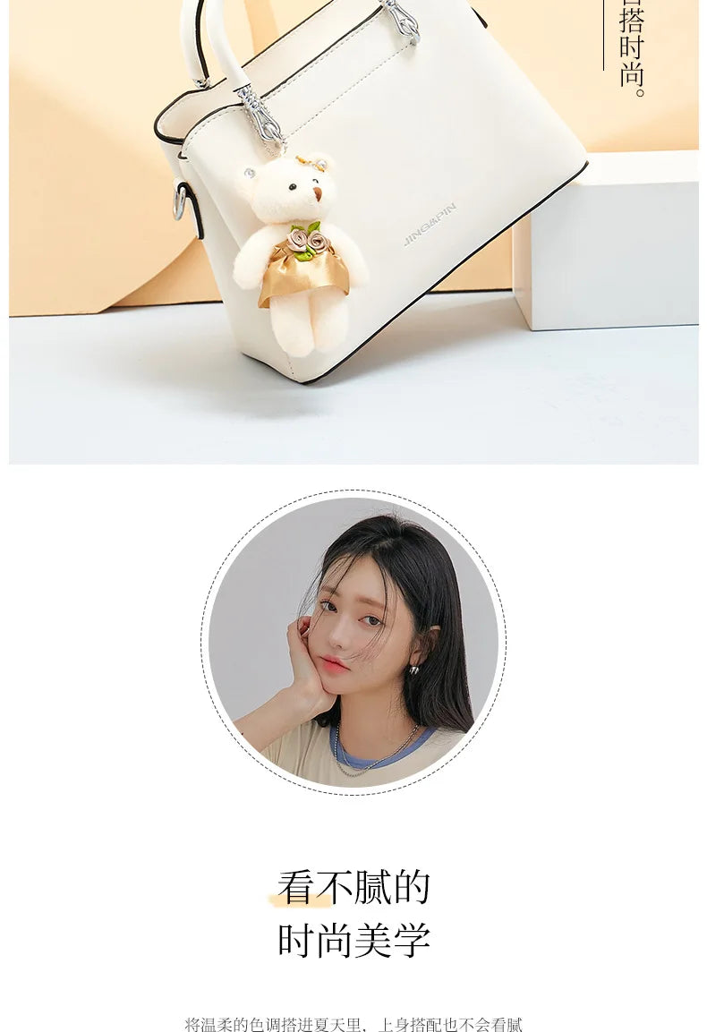 Totes Bags for Women Trend 2024 Luxury Famous Brands Designer Handbags Leather White Female Shoulder Bag Ladies Bolsas Mujeres