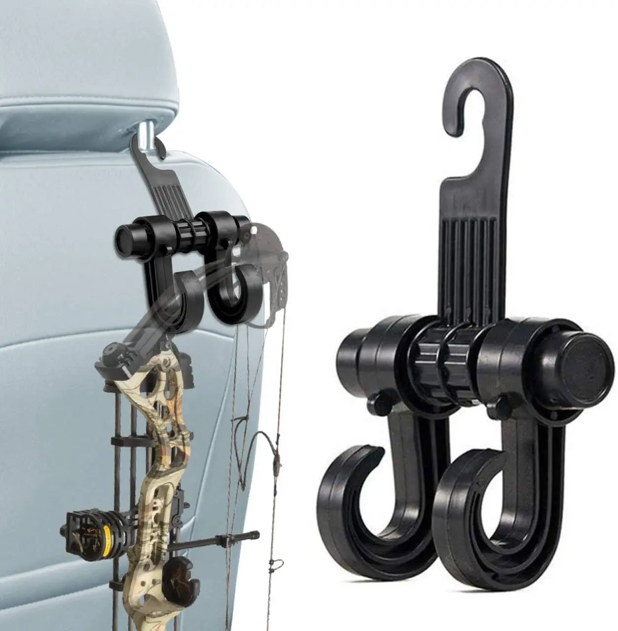 Car Seat Headrest Hook Vehicle Backpack Hooks Hanger Vehicles Holder Organizer for Purses,Bags,Cloths,Car Water Bottle Hook Seat