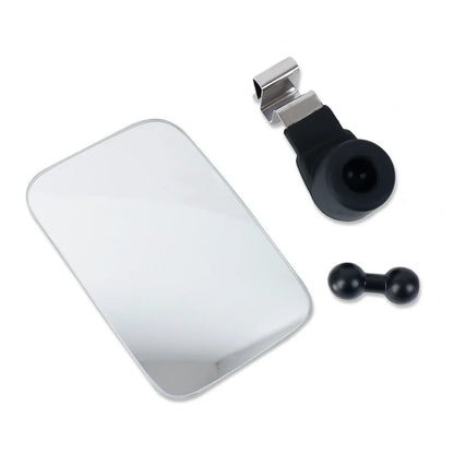 Car Auxiliary Blind Spot Mirror Interior  Convex Rearview Mirror 360 Degree Wide Angle Adjustable Parking Rimless Mirrors