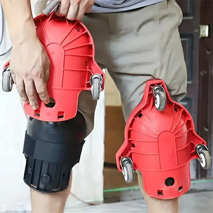 Multifunctional Pulley Knee Pads, Car Kneeling Pads, Universal Wheel Kneeling Pads, Work Knee Pads Knee Protection Device