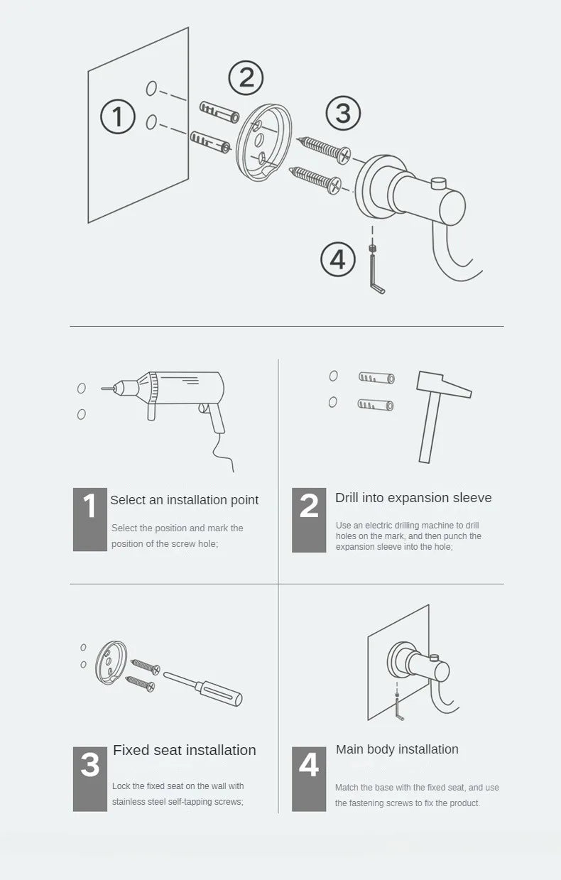 Bathroom Accessories Brushed Gold Space Aluminum Towel Rack Shelf European Hardware Pendant Set Storage Bar Paper Holders