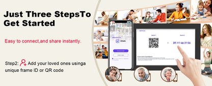 WiFi Digital Photo Frame 10.1 Inch 32GB Smart Digital Picture Frame with 1280x800 IPS HD Touch Screen Digital Frame Gift