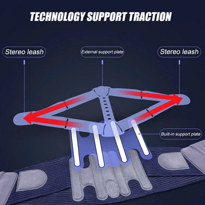 Back Brace for Men and Women, Lumbar Support Belt for Sciatica,Herniated Disc, Scoliosis Back Pain Relief,with Adjustable Straps