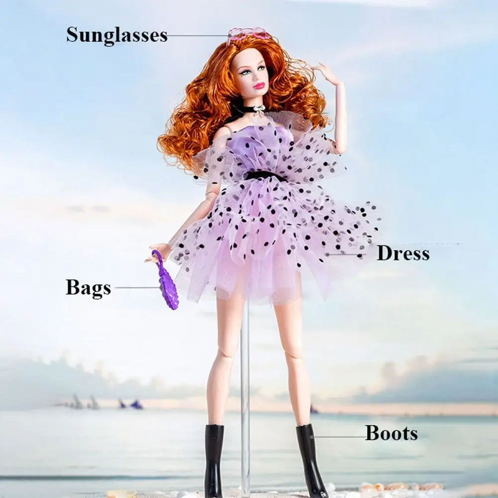 Fashion supermodel Doll Elegant Dress Casual Wears DIY Accessories Princess Dresses Suit Jeans Pants Set