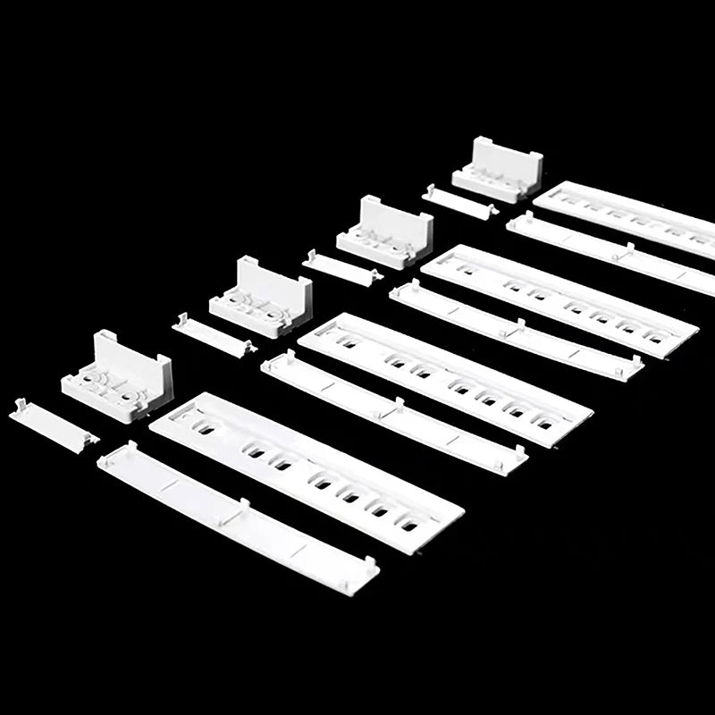 1 Set Embedded Refrigerator Slide Rail For Fridge Door Slide Rail Mounting Kit Refrigerator Door Sliding Guide Moving Slide