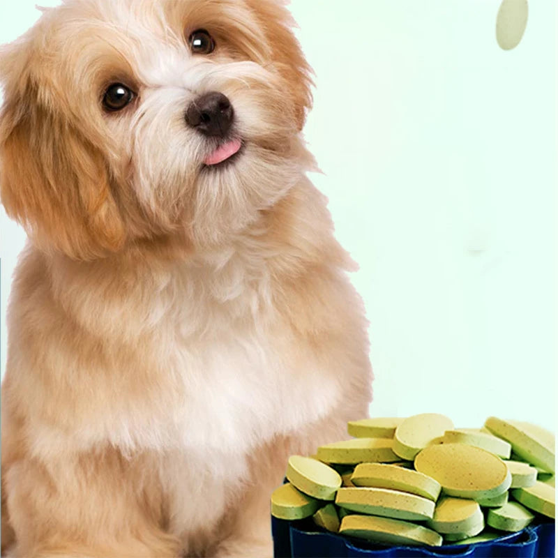 NEW Pet Multivitamin Supplements Beautiful Hair, Improve Immunity, Balanced Nutrition Health Products for Dogs and Cats