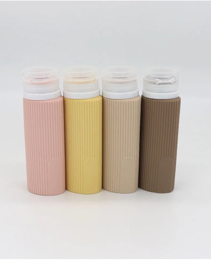 Travel Bottles for Toiletries Tsa Approved 3oz Travel Size Containers BPA Free Leak Proof Refillable Liquid Silicone Squeezable