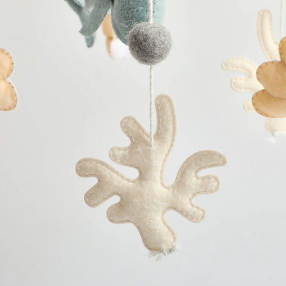 Baby Crib Mobiles Rattle Toy 0-12Months Soft Felt Whale Ball Bed Bell Newborn Music Box Bed Bell Crib Hanging Toys Infant Toys