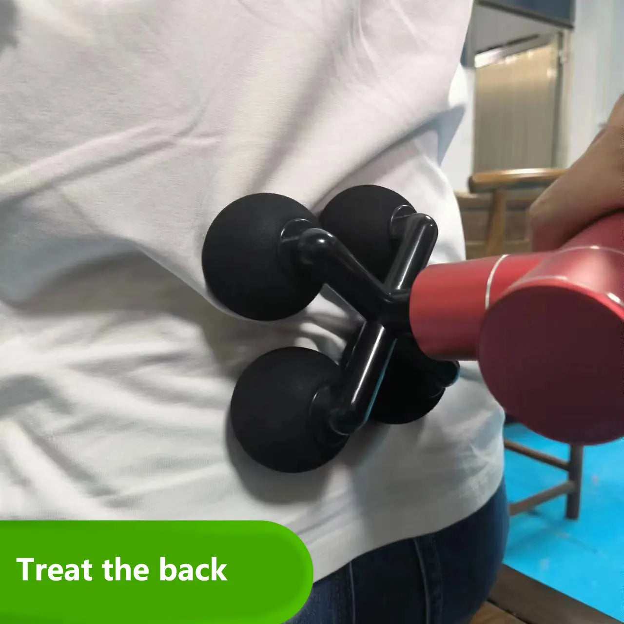 Fascia Gun Creative Massage Head,Plastic Accessories Massage Head, Muscle Massager Head, Deep Tissue Massager Replacement Head