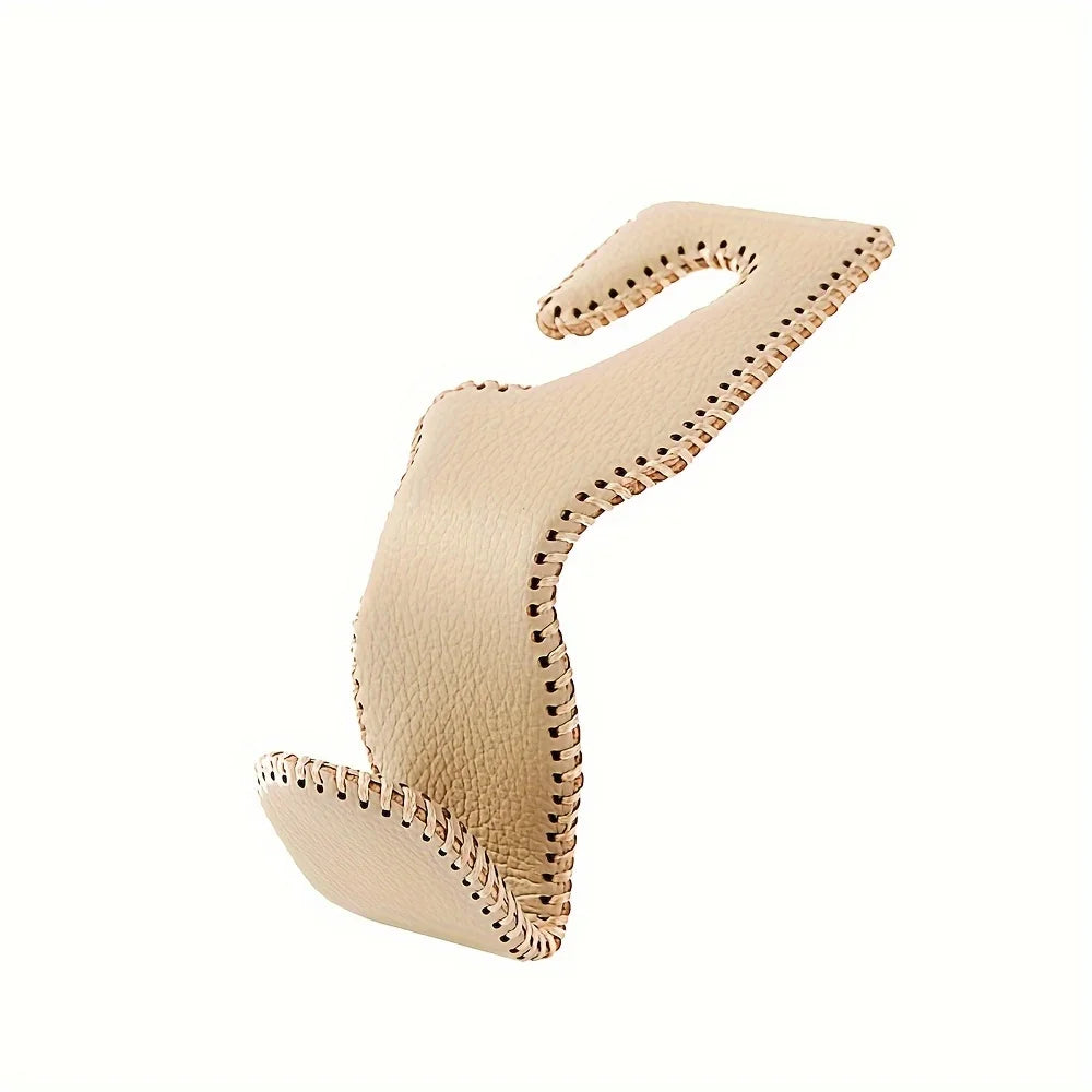 2pcs Anti-Scratch Hooks for Purses and Bags, Car Seat Hanger Coat Rack Vehicle Storage Hook