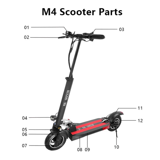 Kugoo M4 Scooter Parts Replacement Accessories For Kugoo M4 Electric Scooter Variety Spare Parts Accessories