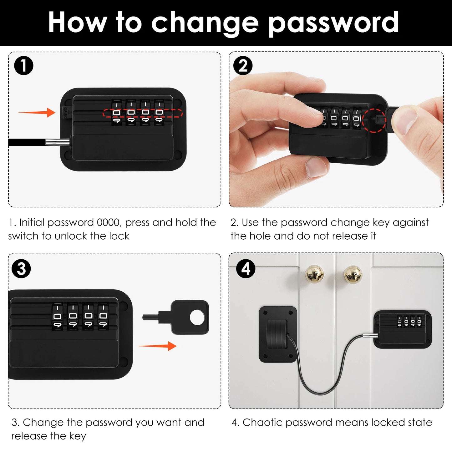 2Pcs Refrigerator Door Lock Child Proofing Fridge Lock With Keys or Coded Lock Resettable Combination Lock for Cabinet Drawer