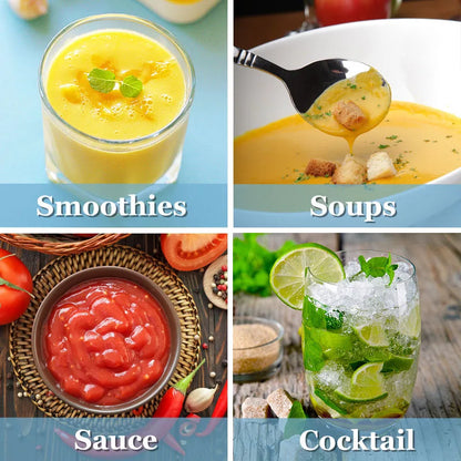 2200W 2L BPA-Free Commercial Blender, High-Power Professional Smoothie Maker, Food Mixer, Juicer, and Fruit Processor for Home