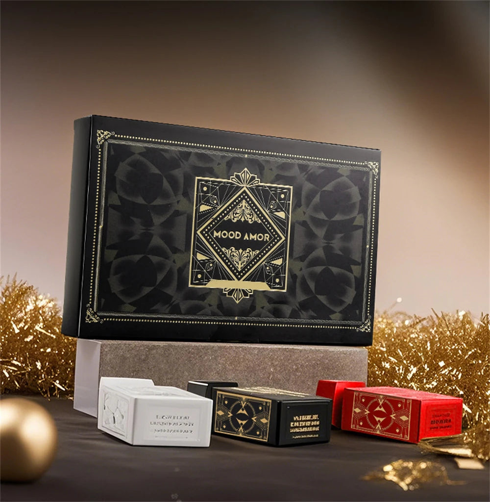 Unisex Dubai Perfumes Women 30ml 3Pcs Gift Set Cologne Men Lasting Fragrance Perfumes De Mujer Floral Woody Scent Parfums Homme