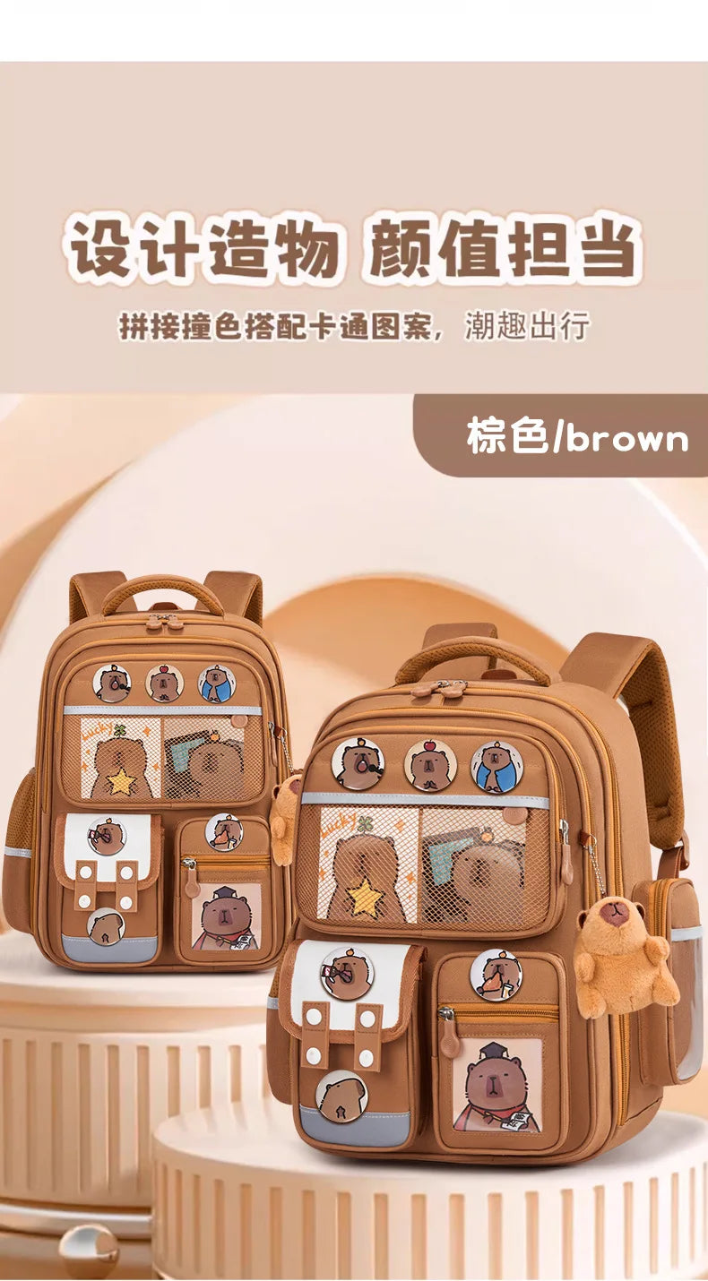 children School Bags For Boys Girls Kids backpack Primary orthopedic Backpack Waterproof Schoolbag big Book Bag mochila infantil