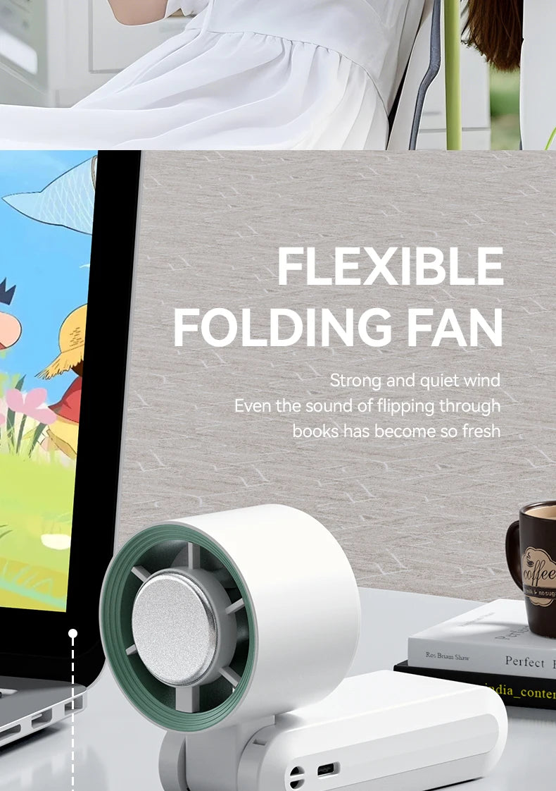 Handheld Fan, Portable Handheld Fan with Ice Function Turbo Powerful Rechargeable Fans  for Outdoor Indoor travel essentials