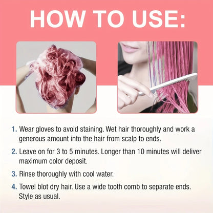 Color-Protecting Shampoo,Pink Setting Shampoo,Color Locking Care Shampoo,Enhance Color Retention Shampoo Makeup Color Protection