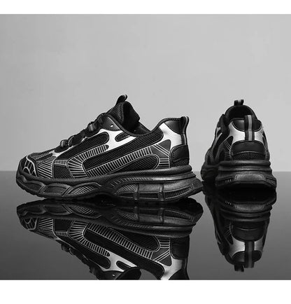 Sneakers Women Trends  Platform Shoes Lightweight Outdoor Sports Shoes Breathable Running Shoes Lace Up Casual