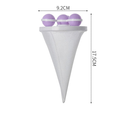 Floating Laundry Ball Kit Reusable Washing Machine Hair Remover Ball Cleaning Lint Fuzz Pet Hairs Clothes Household Product