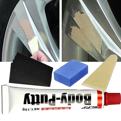 Smooth Repair Tools Scratch Filler Body Putty Assistant Car Accessories Grease Paint Repair Tool Sandpaper Pad