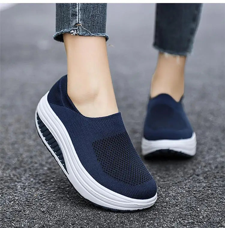 2024 Sneakers Shoes Women Footwear Platform Sneakers Trainers Shoes Ladies Loafers Chunky Sneakers Slip On Mujer Shoes Woman