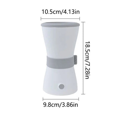 Portable Pet Feet Washer Low Noise Detachable Electrical Paw Cleaner Comfortable Easy Operation