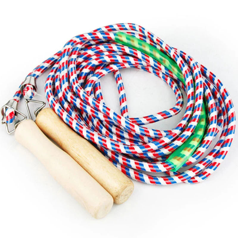 Long Jump Rope Double Dutch Jump Ropes Skipping Rope for GameSkipping Multiplayer Group School, Company,Fun Games,Agility Play