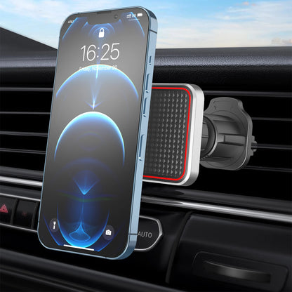 Magnetic Phone Holder Car Phone Mount Magnetic [Easily Install] Phone Mount for Car [6 Strong Magnets] Cell Phone Holder for Car