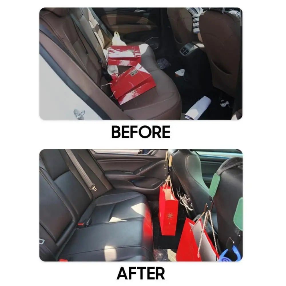 Universal Car Seat Back Hook Storage Hanger Headrest Hook Vehicle Back Seat Organizer Car Clips Back Seat Holder