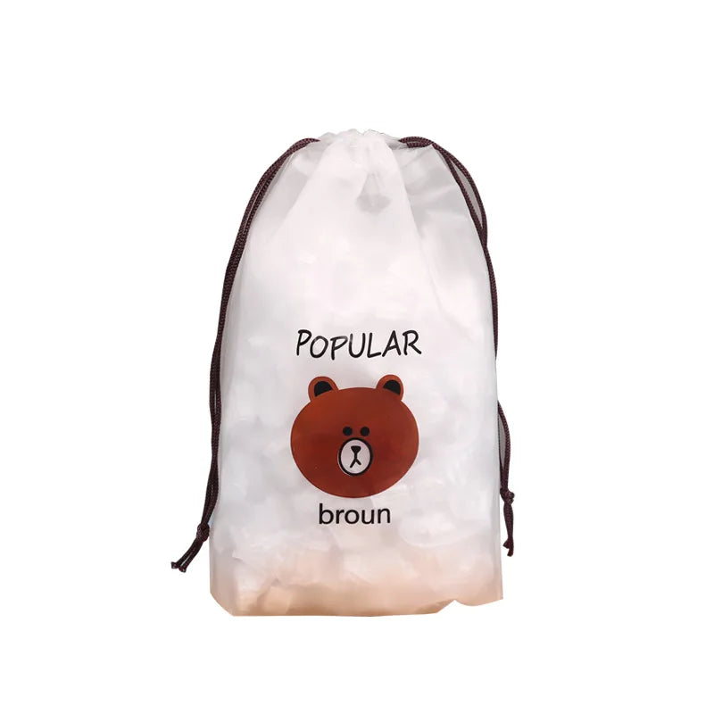 Reusable Disposable Food Cover Plastic Wrap Durable Elastic Food Lids For Bowls Elastic Plate Covers For Kitchen Food Saver Bag