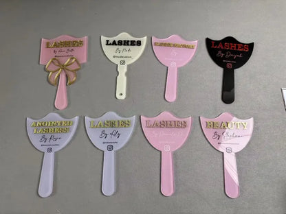Lash Artist Social Media Face Prop  Personalised  Aesthetics Sign  Lash Sign  Salon Decor