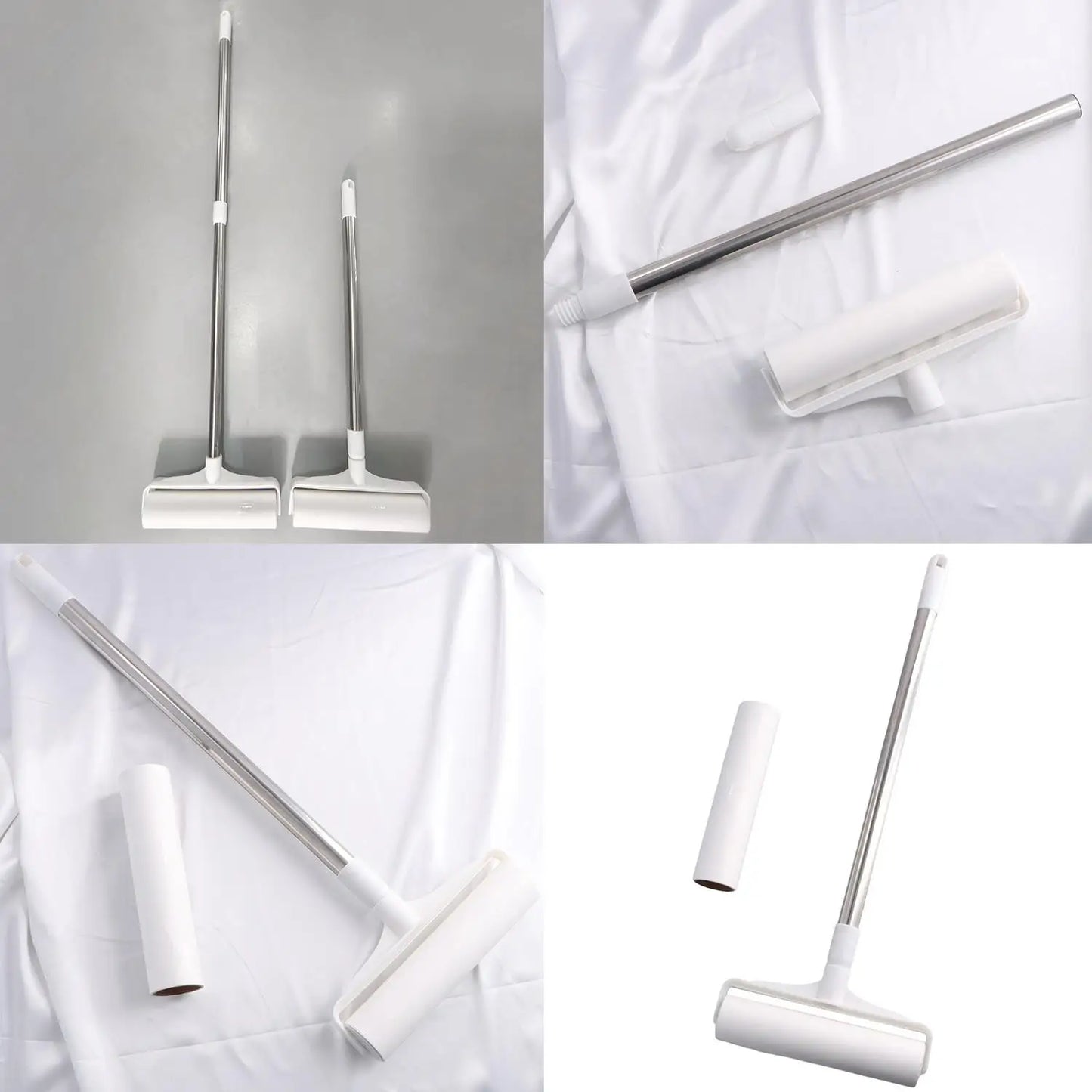 Clothes Bed Lint Remover Tool Large Cleaning Lint Roller With Long Handle For Car Seats Removes lint From Clothes