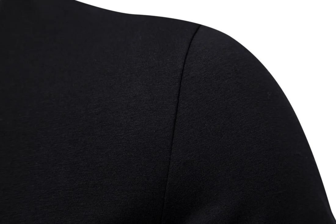 Mens T Shirt Pure Color V Collar Short Sleeved Tops Tees Men T-Shirt Black Tights Man T-Shirts Fitness For Male Clothes