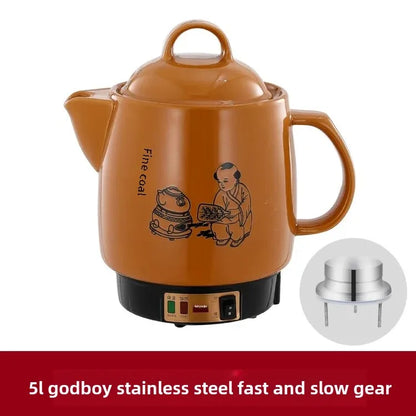 Shanyoujia Ceramic One-Piece Electrochemical Health Pot Automatic Boiling Medicine Pot Insulated Electric Heating Pharmacy Pot