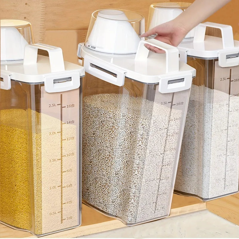 Dog Food Container Sealed Dog Food Storage Box with Lid - Moisture & Leak-proof, Ideal for Dog Food, Cat Food, Pet Snacks