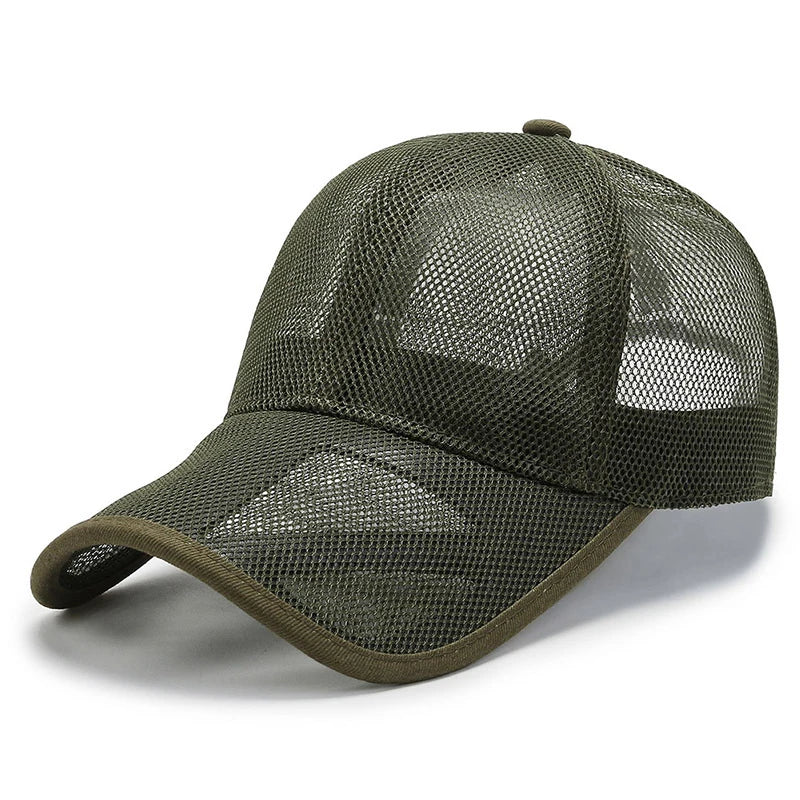 Outdoor Camouflage Mesh Baseball Cap Men Cap Summer Unisex Men And Women Camo Baseball Cap Trucker Hat Casquett