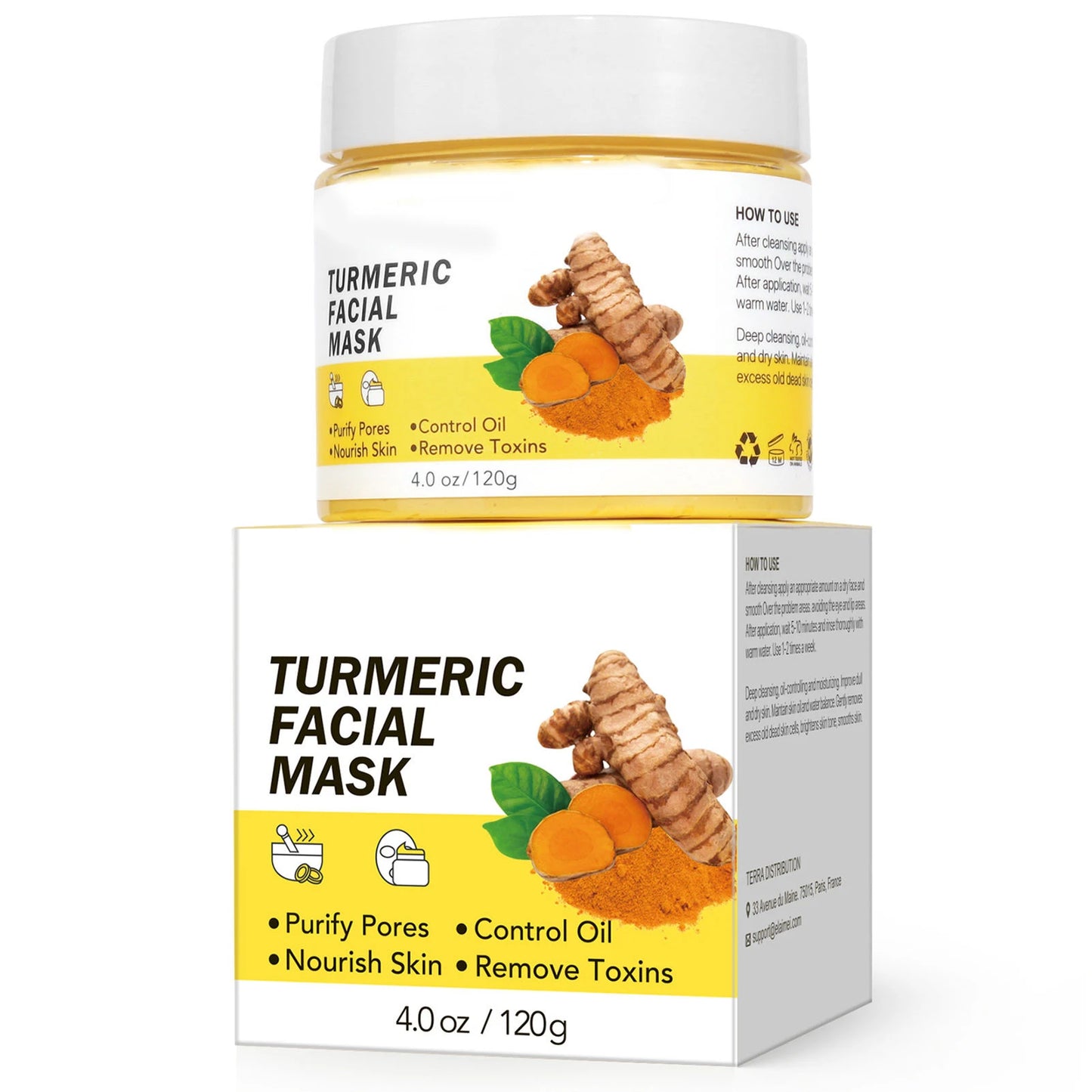 30ml Turmeric Oil Facial Turmeric Serums Deep Moisture Serums Turmeric Freckle Whitening Serum Nourish Smooth Face Skin Care