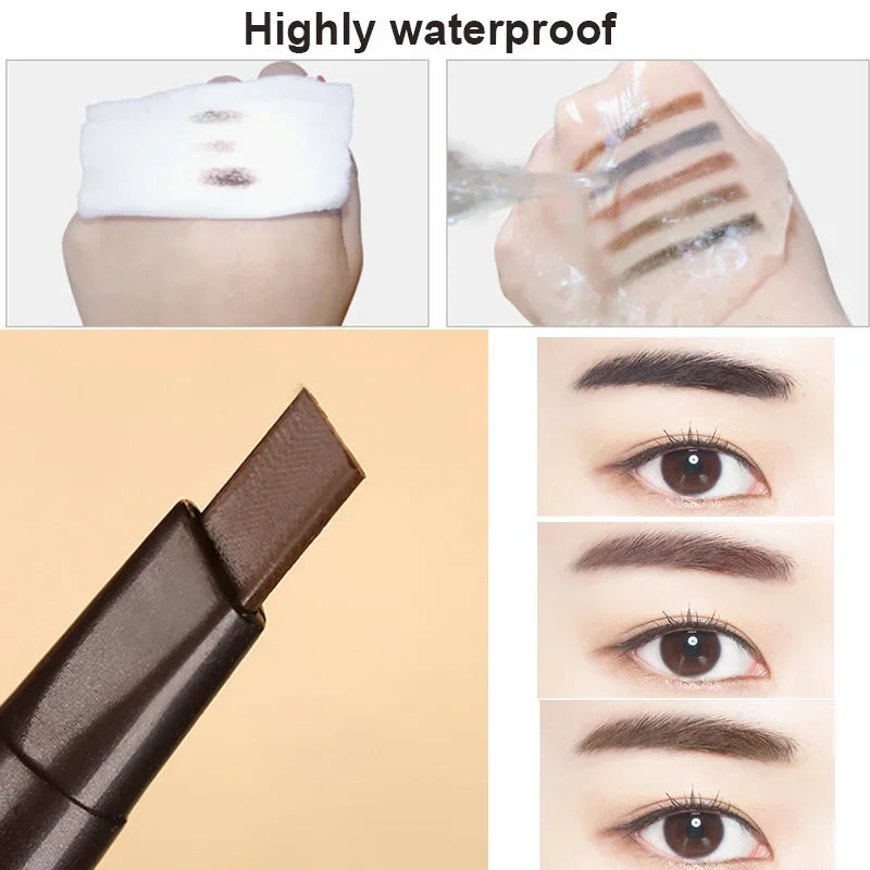 New Eye Brow Tint Cosmetics Natural Long Lasting Paint Eyebrow Waterproof Black Brown Eyebrow Pencil Makeup Cosmetics