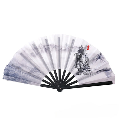 Boots The Ground Hand Fan Foldable Country Line Dance Fan Portable Large Popping Fan For Dance Practice Party Performance