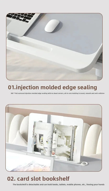 Bed Dormitory Student Writing Bed Desk Laptop Office Small Table Board Foldable Lift